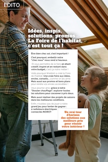 Catalogue Weldom à Étampes cette semaine, valable du 15/10/2025 au 11/11/2025 Prospectus Weldom à Étampes, "La foire de l'habitat", 24 pages de promos valables du 15/10/2025 au 11/11/2025