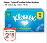 Aktuelle Taschentücher Angebote bei GLOBUS in Rostock Aktuelles Original Taschentücher Box Duo Angebot bei GLOBUS in Rostock ab 2,49 €