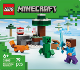 Steves Abenteuer in der Taiga oder Das Lava-Duell im Nether Angebote von LEGO bei Rossmann Stendal für 6,99 €