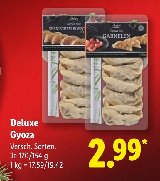 Gyoza mit Garnelen