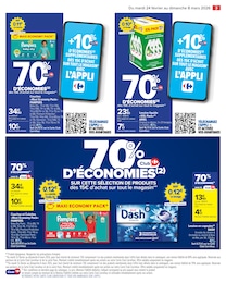Prix et réduction Couches dans le prospectus Carrefour Market en cours Offre Couches dans le catalogue Carrefour Market du moment à la page 4