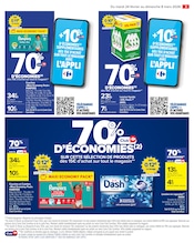 Promos Lessive dans le catalogue "LE MOIS VIP VERY IMPORTANT PROMOS*" de Carrefour Market à la page 4