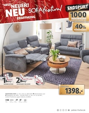 Aktueller Polstermöbel Fischer Prospekt mit Relaxsessel, "NEU! NEUER! NEU-ERÖFFNUNG", Seite 17