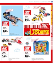 D'autres offres dans le catalogue "BONNES AFFAIRES JOUETS : C’est le moment d’en profiter !" de Carrefour D'autres offres dans le catalogue "BONNES AFFAIRES JOUETS : C’est le moment d’en profiter !" de Carrefour à la page 7
