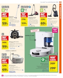 Offre Aspirateur Sans Sac dans le catalogue Carrefour du moment à la page 73