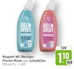 WC-Reiniger Frische Minze Angebote von Respekt bei EDEKA Rastatt für 1,10 €