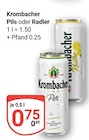 Aktuelles Pils Angebot bei GLOBUS in Erfurt ab 0,75 €