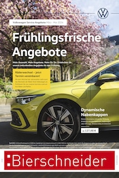 Aktueller Volkswagen Werkstatt & Auto Prospekt für Reichertshofen: Frühlingsfrische Angebote mit 1} Seite, 01.03.2024 - 31.05.2024