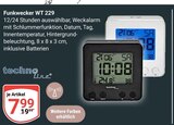 Aktuelles Funkwecker WT 229 Angebot bei GLOBUS in Koblenz ab 7,99 €