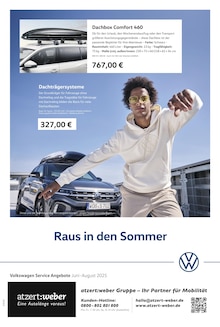 Aktueller Volkswagen Prospekt für Großenlüder mit  Seite