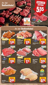 Rindfleisch im REWE Prospekt "Dein Markt" mit 22 Seiten (Siegen (Universitätsstadt))