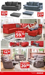 Segmüller Sofa im Prospekt 