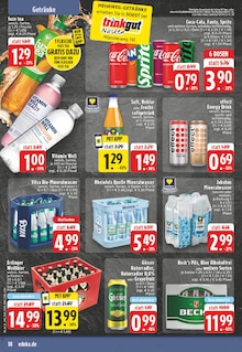 Bier im EDEKA Prospekt "Aktuelle Angebote" mit 26 Seiten (Soest)