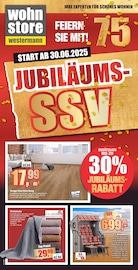 Bodenbelag im wohnstore Westermann Prospekt in Rheda-Wiedenbrück Aktueller wohnstore Westermann Prospekt mit Bodenbelag, "JUBILÄUMS-SSV", Seite 1