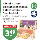 Bio Marillenknödel, Apfelstrudel oder Germknödel von Hänsel & Gretel im aktuellen V-Markt Prospekt für 3,49 €