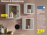 Regalwürfel-Set im Angebot bei Lidl in Bautzen Regalwürfel-Set Angebote von Livarno bei Lidl Bautzen für 7,99 €