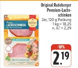 Aktuelle Radeberger Angebote bei EDEKA in Dresden Aktuelles Premium-Lachsschinken Angebot bei EDEKA in Dresden ab 2,19 €