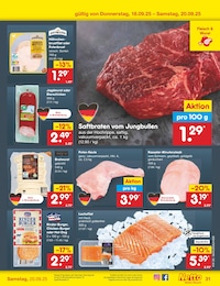 Hähnchenbrustfilet Angebot im aktuellen Netto Marken-Discount Prospekt auf Seite 35