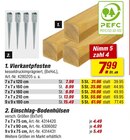 Vierkantpfosten im Angebot bei toom Baumarkt in Remscheid Vierkantpfosten Angebote bei toom Baumarkt Remscheid für 4,49 €