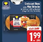 Croissant Buns im Angebot bei E center in Solingen Croissant Buns Angebote von EDEKA Herzstücke bei E center Solingen für 1,99 €