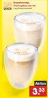 Netto Marken-Discount Dorfen - Doppelwandige Thermogläser, 2er Set Angebot im Prospekt Doppelwandige Thermogläser, 2er Set bei Netto Marken-Discount im Dorfen Prospekt für 3,33 €