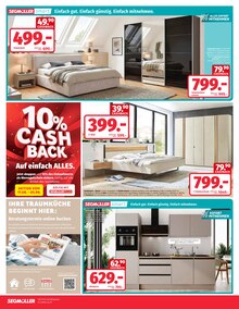 Kleiderschrank im aktuellen Segmüller Prospekt (Frankfurt (Main)) Kleiderschrank im Segmüller Prospekt "Zum Glück gibt’s Segmüller - 10% Cashback" mit 6 Seiten (Frankfurt (Main))