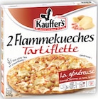 2 Flammekueches Tartiflette Surgelées - KAUFFER'S à 4,54 € dans le catalogue Intermarché