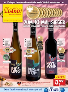 Wein im aktuellen Netto Marken-Discount Prospekt (Hamburg) Wein im Netto Marken-Discount Prospekt "Aktuelle Angebote" mit 71 Seiten (Hamburg)