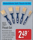 Pinsel-Set im Angebot bei ALDI Nord in Potsdam Pinsel-Set Angebote von DECO CRAFT bei ALDI Nord Potsdam für 2,49 €