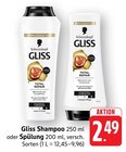 Shampoo im Angebot bei EDEKA in Rastatt Shampoo Angebote von Gliss bei EDEKA Rastatt für 2,49 €