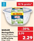Heringsfilets von Nadler im aktuellen Kaufland Prospekt für 2,29 €