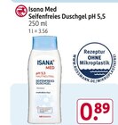 Aktuelles Seifenfreies Duschgel pH 5,5 Angebot bei Rossmann in Saarbrücken ab 0,89 €