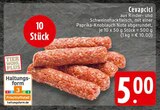 Cevapcici Angebote bei E center Remscheid für 5,00 €