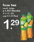 Fuze Tea bei TOP Getränke im Gütersloh Prospekt für 1,29 €