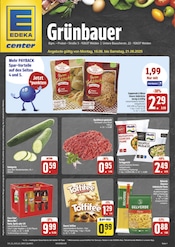 Aktueller E center Prospekt mit Fleisch, "Wir lieben Lebensmittel!", Seite 1