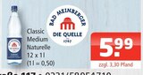 Aktuelle Mineralwasser Angebote bei Getränke Oase in Dortmund Aktuelles Classic Medium Naturelle Angebot bei Getränke Oase in Dortmund ab 5,99 €