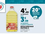 Huile Spéciale Friture U - U dans le catalogue Super U