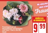 Frauentagsstrauß mit Chrysanthemen und Eukalyptus im aktuellen EDEKA Prospekt