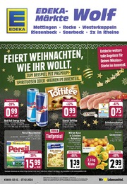 EDEKA Prospekt: "Aktuelle Angebote", 28 Seiten, 02.12.2024 - 07.12.2024