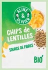 Chips Bio de Lentilles - ALINE & OLIVIER en promo chez Intermarché Versailles à 1,66 €