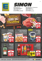 Aktueller EDEKA Supermärkte Prospekt für Eslohe: Aktuelle Angebote mit 24} Seiten, 22.04.2024 - 27.04.2024