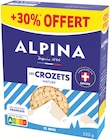 Crozets Nature - ALPINA SAVOIE en promo à 2,57 € chez Intermarché Super Crozets Nature - ALPINA SAVOIE dans le catalogue Intermarché Super