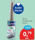 Fusselrolle von Priva für 0,79 € bei budni im Angebot Fusselrolle von Priva im aktuellen budni Prospekt