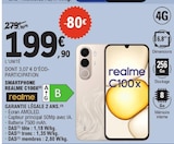 Smartphone C100x - REALME en promo chez E.Leclerc Valence à 199,90 €