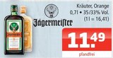 Kräuter Angebote von Jägermeister bei Getränke Oase Lippstadt für 11,49 €