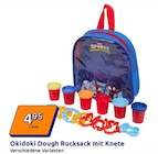Okidoki Dough Rucksack mit Knete Angebote bei Action Rheda-Wiedenbrück für 4,95 €