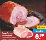 Spanferkel-Rollbraten Angebote bei Netto Marken-Discount Aschaffenburg für 8,99 €