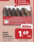 Runde braune Lebkuchen im Angebot bei combi in Paderborn Runde braune Lebkuchen Angebote bei combi Paderborn für 1,69 €