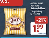 Sahne-Toffees von Sahne Muh-Muhs für 1,99 € bei ALDI SÜD im Angebot Sahne-Toffees von Sahne Muh-Muhs im aktuellen ALDI SÜD Prospekt