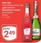 Sekt von Faber für 2,49 € bei GLOBUS im Angebot Sekt von Faber im aktuellen GLOBUS Prospekt